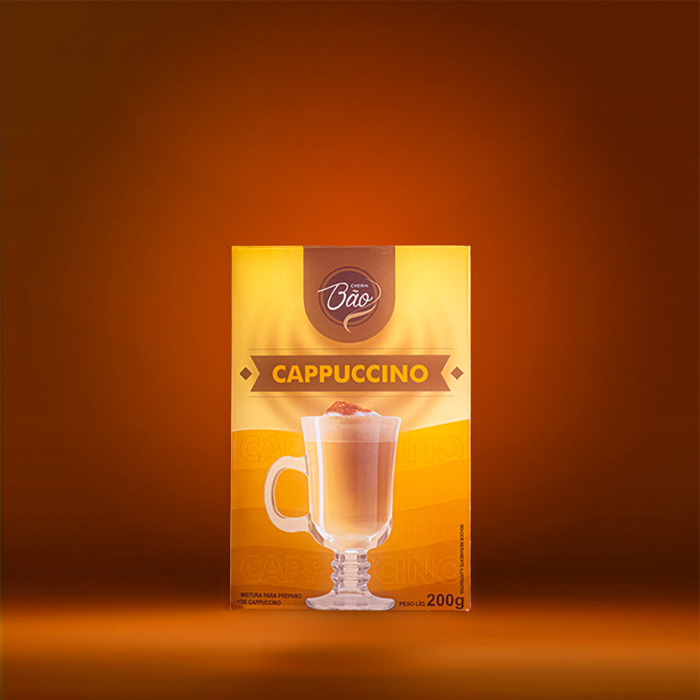 [8362358767] CAPPUCCINO TRADICIONAL CHEIRIN BAO 200GR CX C/6