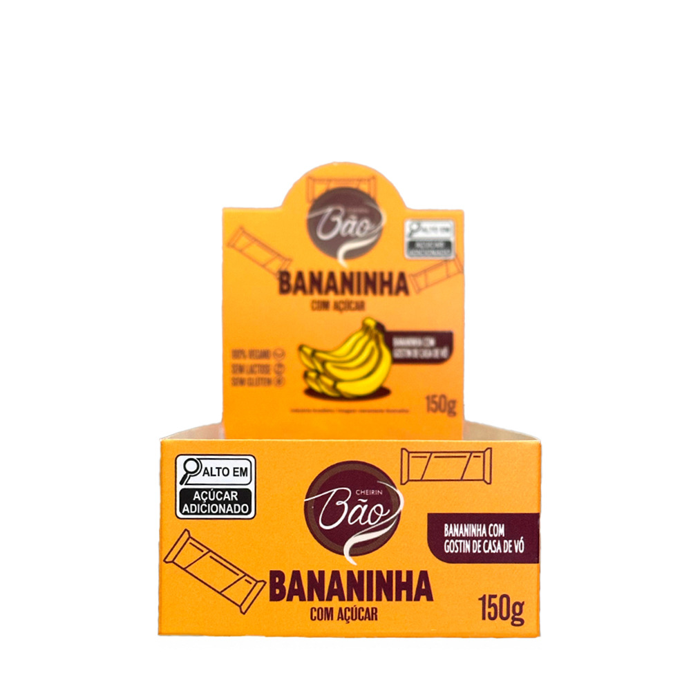 [8759949164] DISPLAY PARA BANANINHA COM ACUCAR