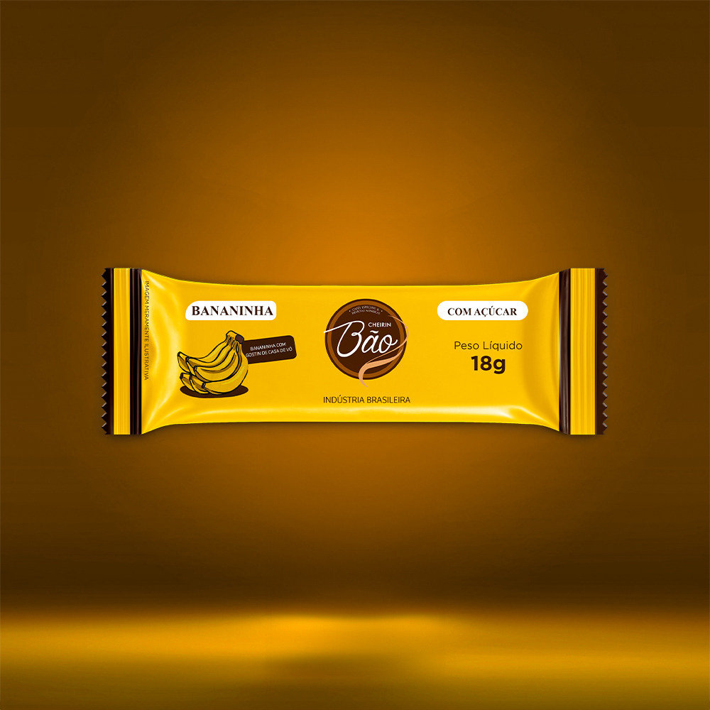[8767849581] BANANINHA C/ ACUCAR 18G - UN