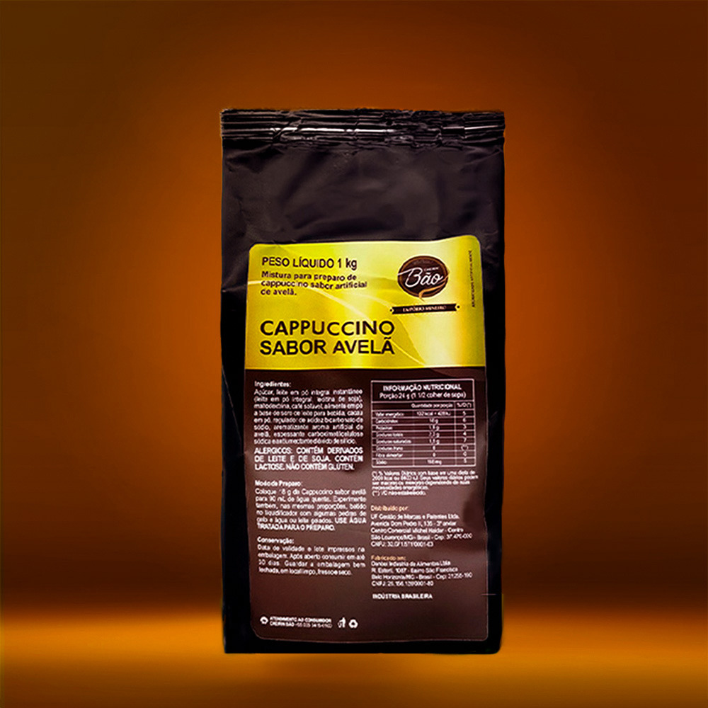 [8332040658] CAPPUCCINO SABOR AVELA CHEIRIN BAO 1KG